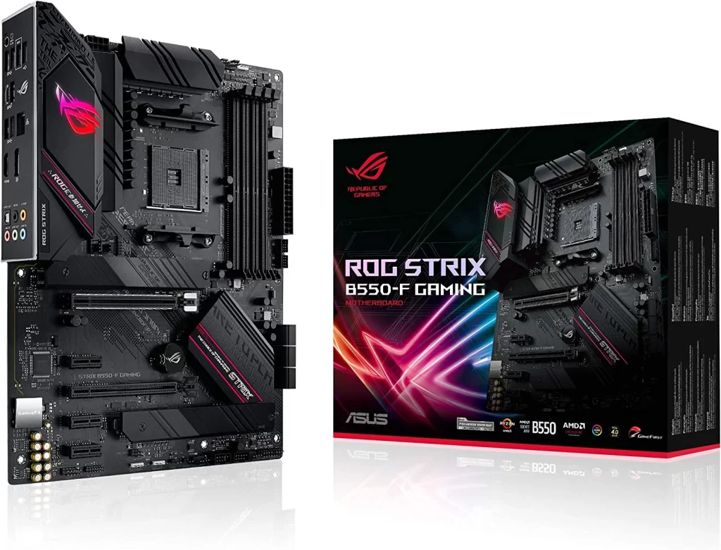 3. ASUS ROG Strix B550-F Gaming AMD AM4
