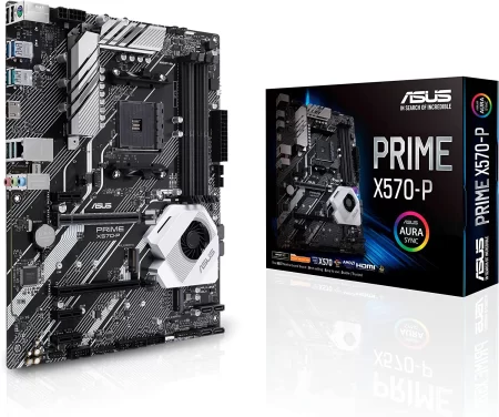 3. ASUS Prime X570-P Ryzen 3 AM4 with PCIe Gen4 ATX Motherboard