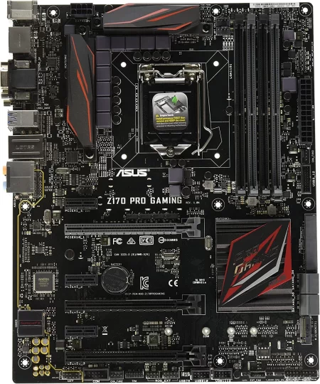 3. Asus optimized Z170 ATX Intel Pro Gaming Motherboards 
