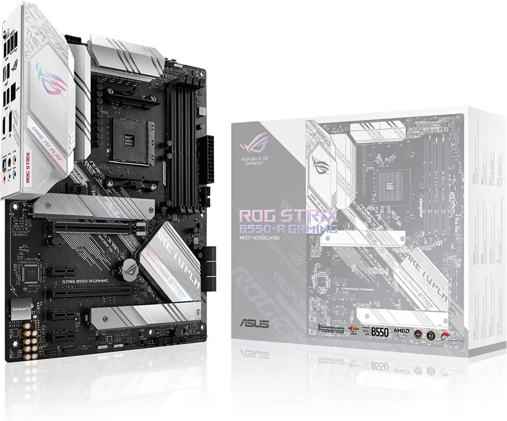 4. ASUS ROG Strix B550-A Gaming Motherboard