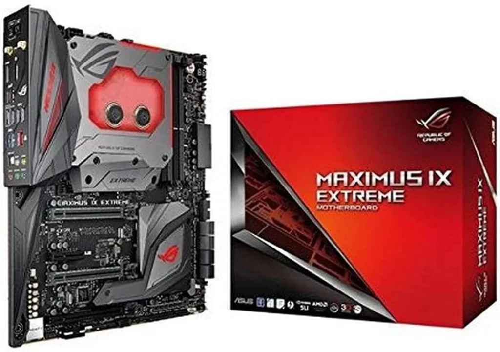 4. ASUS ROG Maximus IX Extreme LGA1151 EATX Motherboard with onboard AC Wifi