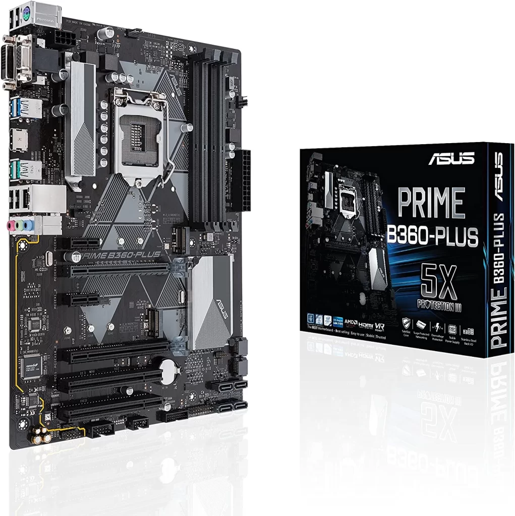 6. ASUS Prime B360-Plus