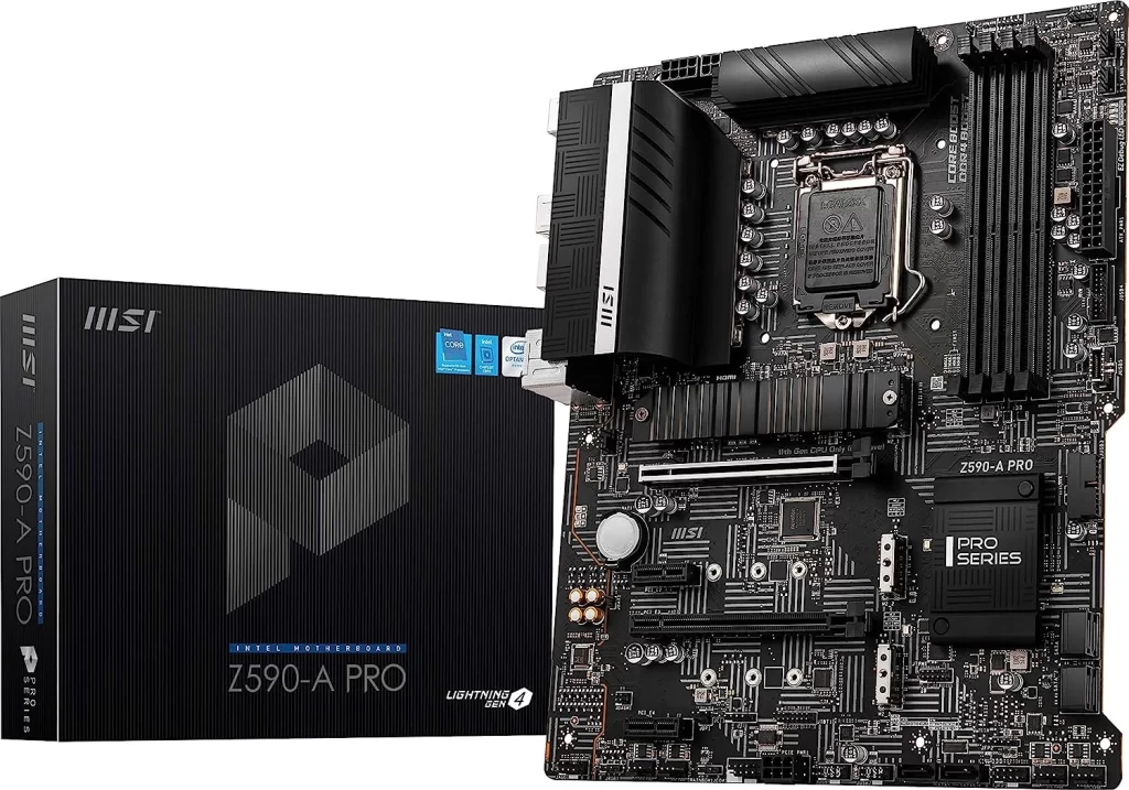 1. MSI Z590A PRO ProSeries Motherboard
