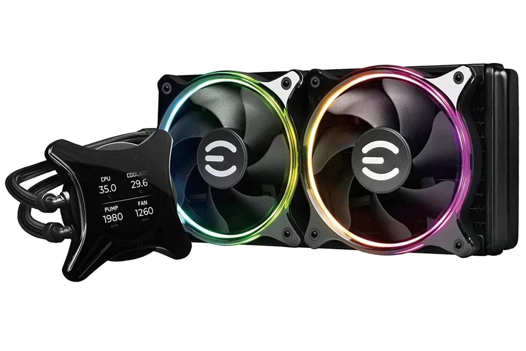 10. EVGA CLC 240mm All-In-One RGB LED CPU Liquid Cooler Review: Best Black Friday Deals on CPU Coolers