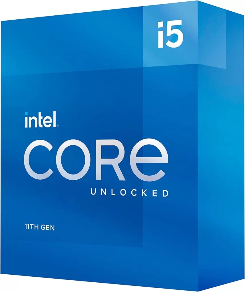 4. Intel Core i5-11600K
