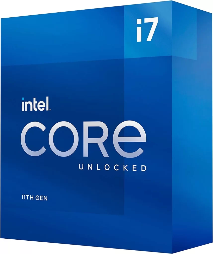6. Intel Core i7-11700K