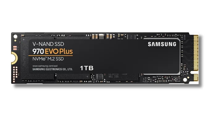 4. Samsung 970 EVO Plus 1TB NVMe SSD